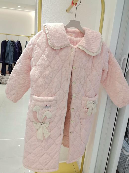 【YW】无忧购年前可发货超厚实可爱长款三层夹棉家居服睡衣套装（截单后3-5天发货) 商品图2