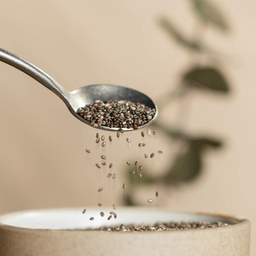 奇亚籽丨原产地：墨西哥，增加饱腹感，颗粒饱满，送搅拌勺。420g/罐⭐️顺丰快递 商品图1