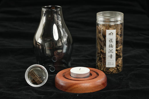 无满赠【沉香】香薰灯围炉闻香棋楠香材天然木质香氛家用静心助眠阅读冥想 商品图1