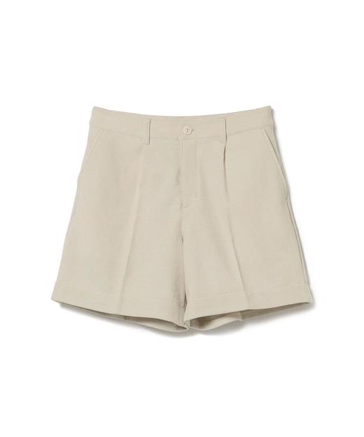 BEAMS 高尔夫紫标 女士经典款短裤 翻边裤脚纯色百搭 商品图10