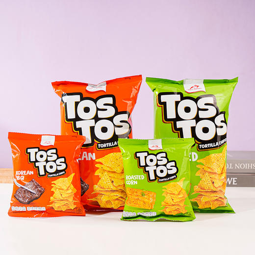【TOSTOS红白兔玉米片】甄选品质原料制作，多口味原装进口烧烤干酪，下午茶点心休闲酥脆健康追剧美味零食L-d 商品图1