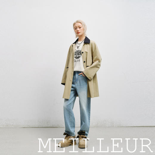 【经典款】【商场同款】麦檬春秋风衣4999460221 商品图3