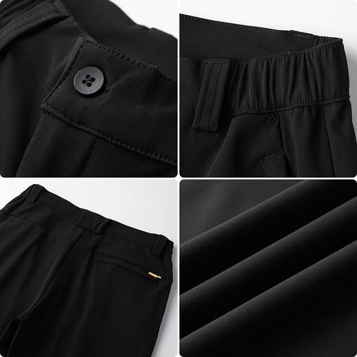 【DSF】大依优型大码男装春秋直筒休闲裤百搭商务弹力松紧腰长裤弹力 商品图4