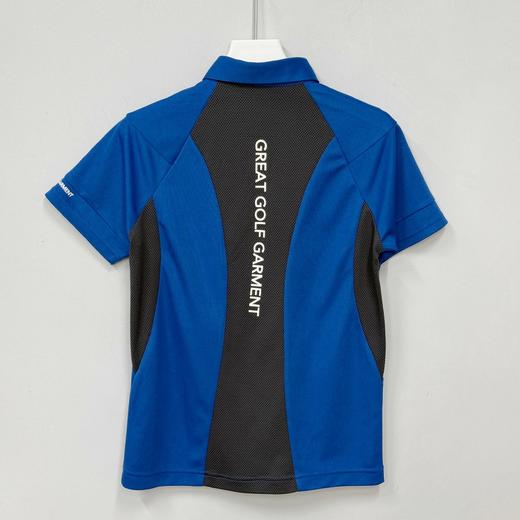 GGG 女士高尔夫 多色拼接网眼翻领短袖POLO衫 轻薄透气 商品图6