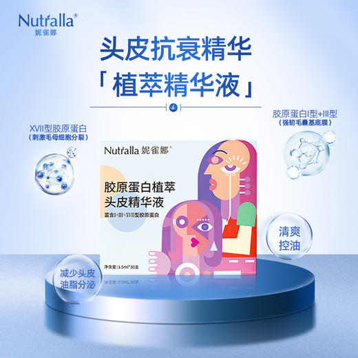 【白雪公主专属】妮雀娜胶原蛋白植萃头皮精华液头皮护理养护精华 商品图2