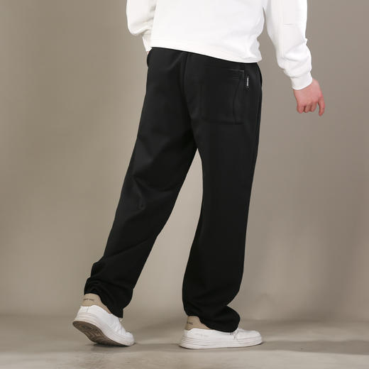 DRONKOO 2026 抽绳松紧腰前腰金属扣两侧压线薄卫裤长裤 商品图3