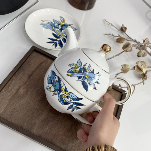 【109元两套】神鸟蓝鹊子母壶套装 | 范si哲设计师联名著名车企Lexus雷克萨斯出品 商品图1