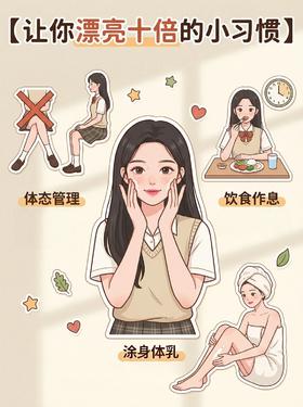 悄悄变美✨ 漂亮十倍的小习惯