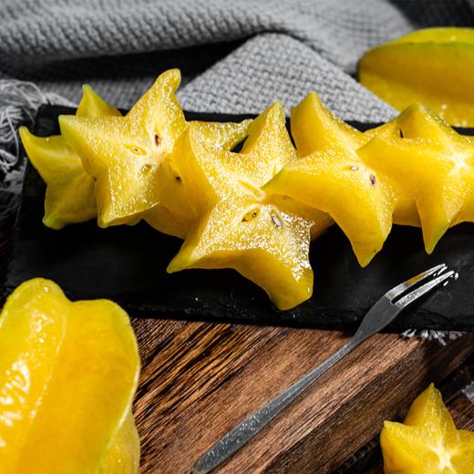 生态杨桃丨生态种植，成熟时呈黄色，皮薄纤维少，果脆汁多，清甜带酸，风味浓郁，温度低，到货可以放一放变色再食用。⭐️京东快递 商品图4