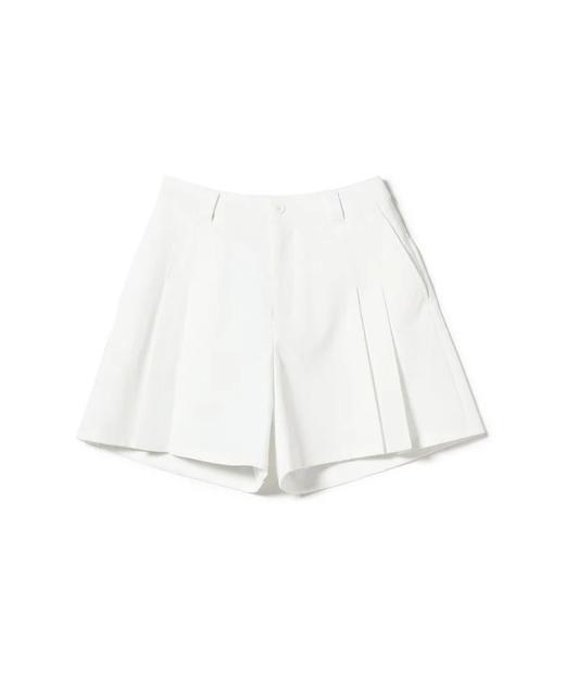 BEAMS 高尔夫 女士  双侧百褶设计 橙标裙裤 宽松运动短裤 商品图10