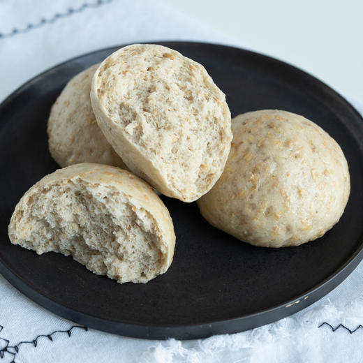 全麦馒头/白面馒头/粗粮馒头丨纯手作，现做现发，无防腐添加剂，原汁原味的麦香！全麦系列含麸皮，追求细腻口感者慎拍。⭐️顺丰快递 商品图3