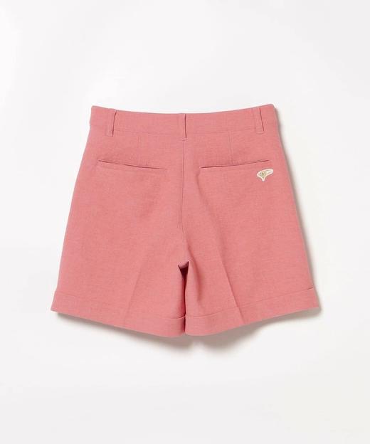 BEAMS 高尔夫紫标 女士经典款短裤 翻边裤脚纯色百搭 商品图8