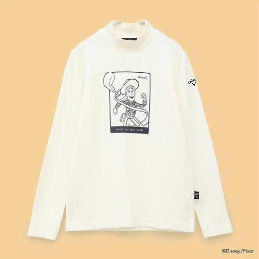 日本Callaway卡拉威高尔夫女士 玩具总动员系列 秋冬半高领弹力长袖T恤 商品图3