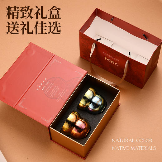 TOSC特可葫芦福禄杯家用便携泡茶纯钛茶杯【HZ】 商品图4