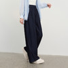 三彩2026春季新款松紧高腰空气感休闲裤长裤宽松阔腿裤显瘦垂感M 商品缩略图1