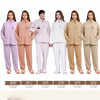 女士立领休闲睡衣套装果粒绒保暖可外穿家居服套装【24R41087】 商品缩略图4