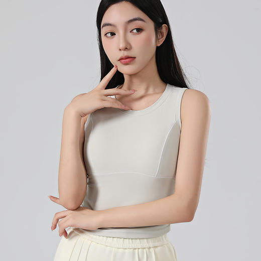【BZYT】新款含胸垫防震性感背心外穿跑步健身运动文胸901 商品图5