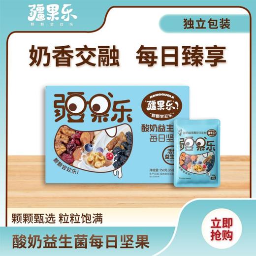疆果乐酸奶益生菌每日坚果750g 商品图0