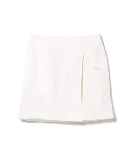 BEAMS 女士高尔夫 弹力网眼衬里口袋短裙 光泽顺滑 休闲百搭 商品图6