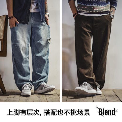 马登灰影德训鞋男春季新款复古扎染帆布板鞋平底休闲百搭阿甘鞋子 商品图3