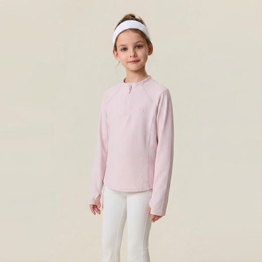 【防晒】马克珍妮户外运动女童凉感骑行T恤2026年春装新款560231 商品图1