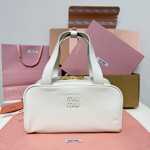 缪缪 Arcadie 系列牛皮手提包 4色（LZ） 商品图5