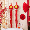 「新年装饰」福字鞭炮挂件新年场景挂饰2026马年新款客厅入户门氛围装饰挂饰 商品缩略图0