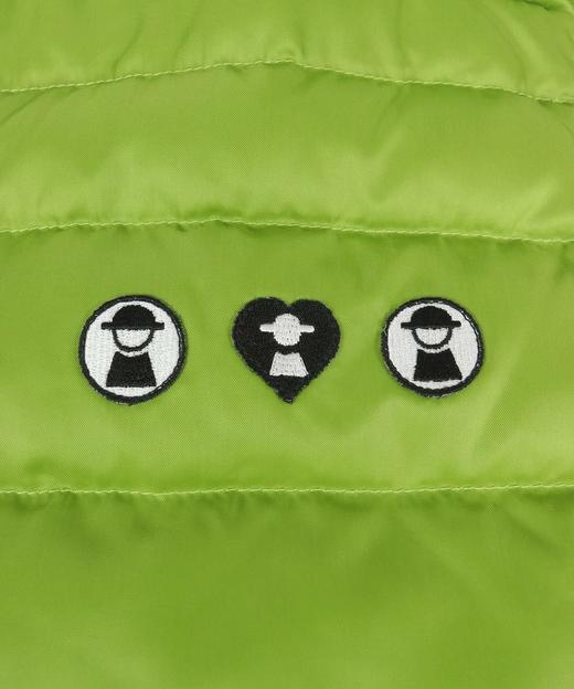 PICONE CLUB 高尔夫 女士 绣标防水羽绒双拉链连帽背心马甲 商品图6