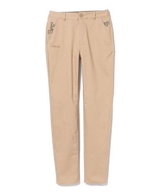 BEAMS 高尔夫女士 ORANGE LABEL/US系列弹力裤修身直筒长裤斜纹布 商品图3