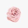 三彩2026新款手工立体花朵浅粉玫瑰缎面带爪发夹法式温柔蓬松氛围 商品缩略图4