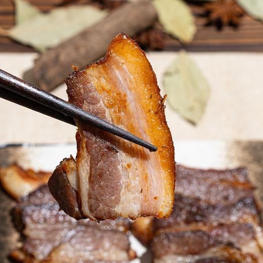 中式整切培根丨低盐配方，果木烟熏工艺，咸香有嚼劲，配料干净，跑山黑猪肉制作，整切花肉，肥度较高，介意慎拍⭐️顺丰/京东随机发 商品图6