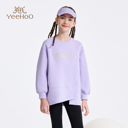 【英氏】【110-170】女童春秋圆领卫衣 商品图3