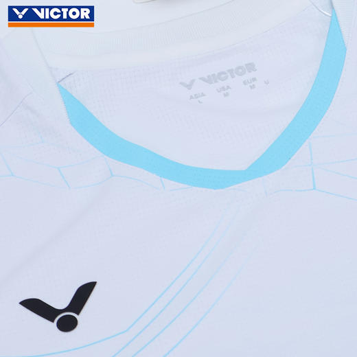 VICTOR威克多羽毛球服清爽舒适男女款运动短袖T-60008 商品图1