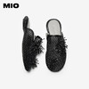 【上新】MIO米奥拖鞋网面镂空水晶花2026夏季新款低跟时尚凉鞋包头拖女鞋M262200502 商品缩略图3