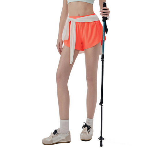 YOGACODE【火树银花系列】运动短裤女凉感7A抗菌内档健身裤瑜伽短裤DWK116026 商品图3