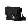 GUCCI 古驰 男士GG帆布小号斜挎单肩包 黑色 854745 FAE8V 1000 商品缩略图1