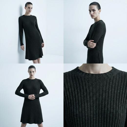 【咕咕同款】PALUOPO/PL半高领女裙(不配腰带)ET255117R/约重425g帕罗 商品图2