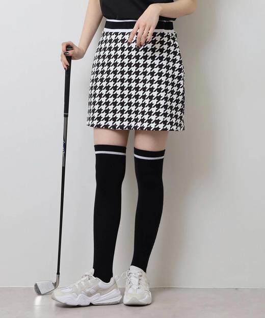 CECIL McBEE 高尔夫 女士 千鸟格花纹裙弹力短裙 商品图9