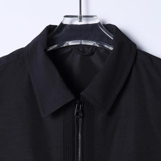 SDSA男装2026新款高贵轻奢潮牌时尚拼接纯色拉链翻领夹克外套百搭 商品图1