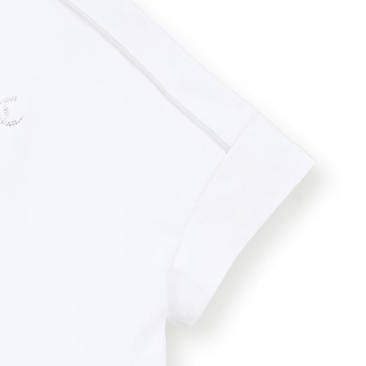 Callaway 高尔夫女士 蝴蝶结绑带不规则收腰短袖 宽松半高领 吸水速干 商品图7