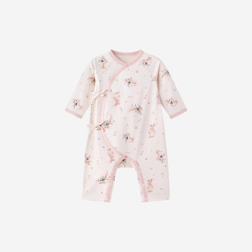 【10A抗菌+柔润乳木果】英氏四季宝宝衣服长袖夏季爬服新生儿 商品图4