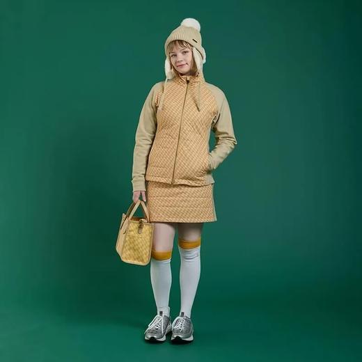 Resurrection GOLF  女款 冬季新款运动保暖绗缝中棉拼接夹克立领外套+中棉短裙 商品图0