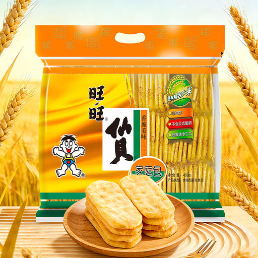 旺旺 经典口味年节限定旺旺仙贝400g 商品图5