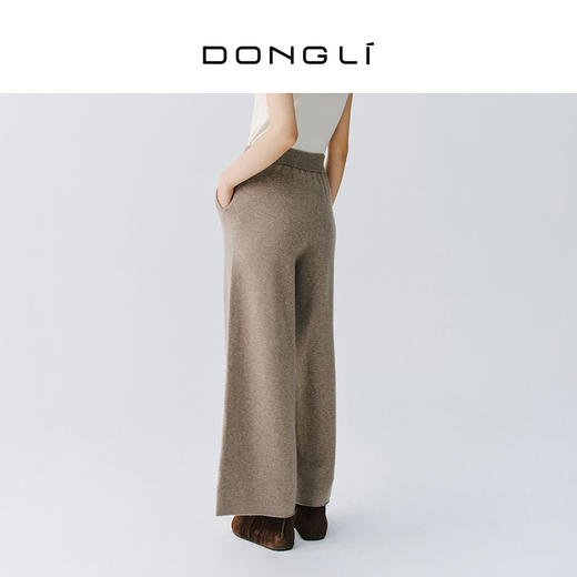 东黎 • 复苏的呼吸 春日游望 山羊绒女士万能阔腿裤 6145 商品图4