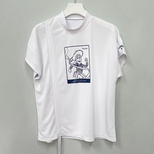 Callaway 高尔夫女士 玩具总动员 抽绳设计速干薄款圆领短袖T恤 商品图2