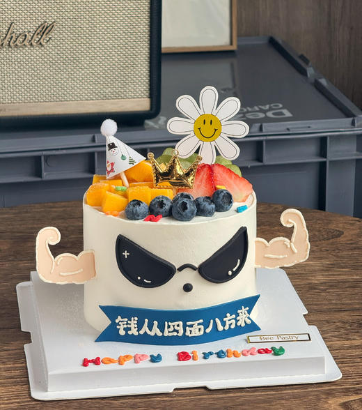 肌肉男蛋糕J款单层 商品图1