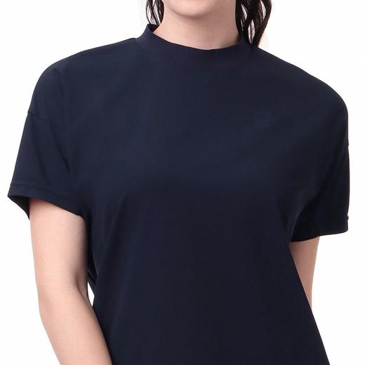 Taylormade 高尔夫女士 螺纹领口网眼透气圆领短袖T恤背后字母印花 商品图1