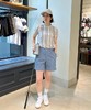 BEAMS 高尔夫紫标 女士经典款短裤 翻边裤脚纯色百搭 商品缩略图1