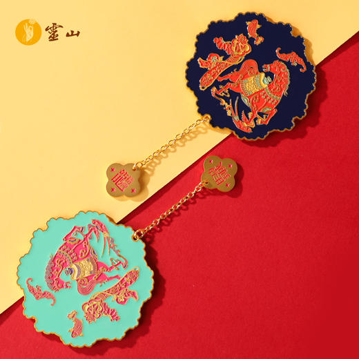 骏马迎福金属冰箱贴 商品图4