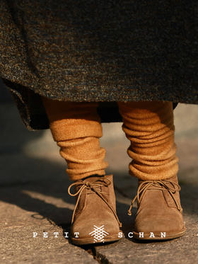 PETIT SCHAN小闪 SHO#005 Constant companion 如影随形 英国进口复古牛反绒系带短靴